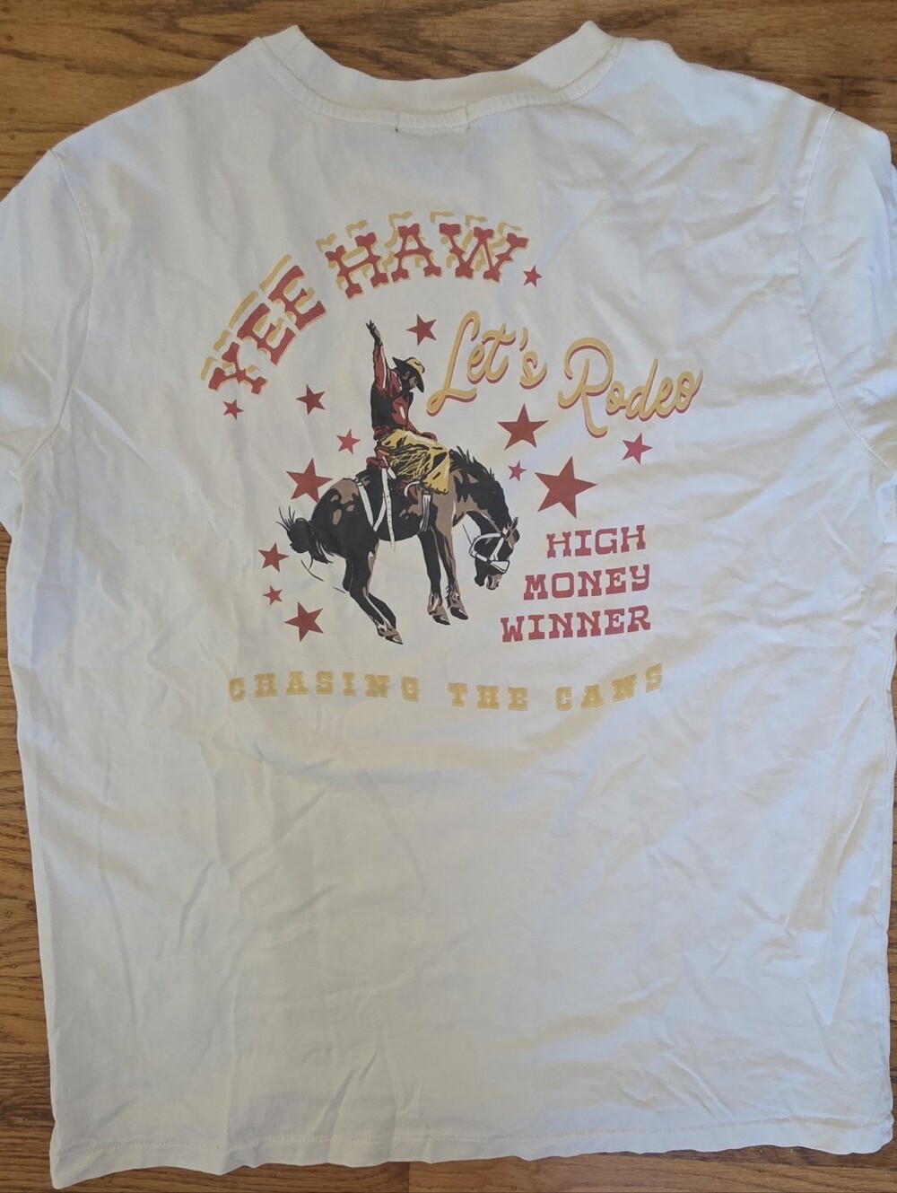 Wildfox Rodeo Tshirt, Sz L